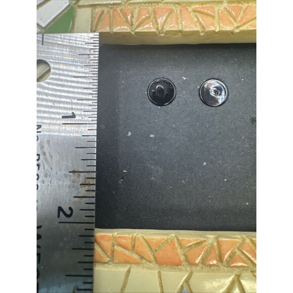 Tile  Mosaic butterflies flowers  Picture Frame Blue White Yellow - Picture 5 of 7